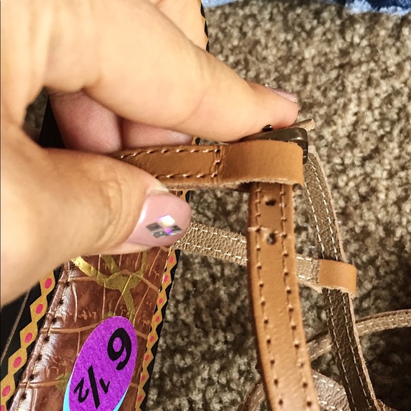 Sam Edelman | Gigi Aztec Pattern Sandals - Picture 5 of 5